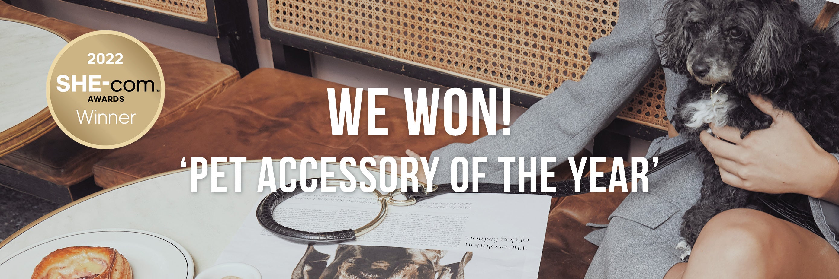 Bourke St the Label wins Pet Accessory of the Year 2022!